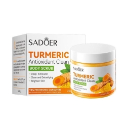 SADOER Скраб с куркумой и антиоксидантами 240 г
